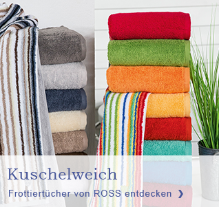 ROSS Handtücher | Frottiertücher, kaufen Offizieller Shop Saunatücher, ROSS | online Geschirrtücher und Online Badteppiche